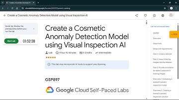 Create a Cosmetic Anomaly Detection Model using Visual Inspection AI | #qwiklabs | #GSP897 #CLI