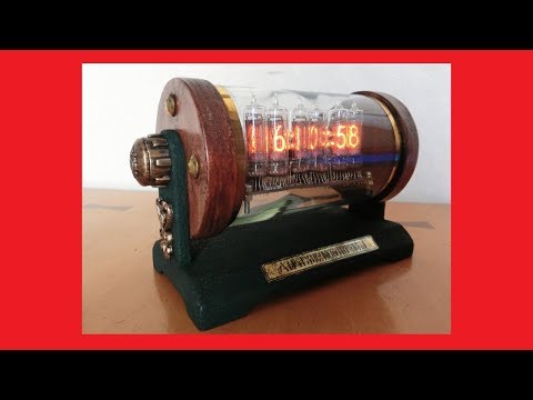 【DIY】アンティークなニキシー管時計を作ってみた【スチームパンク】 Nixie Tube Steampunk Clock