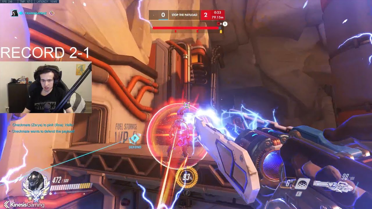 SUPER + S4 vs SPACE! INSANE NANO WINSTON GAMEPLAY OVERWATCH SEASON 28 TOP 500