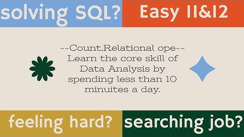 SQL for Beginners "Easy 11 and 12, Relational operators" Hospital Dataset