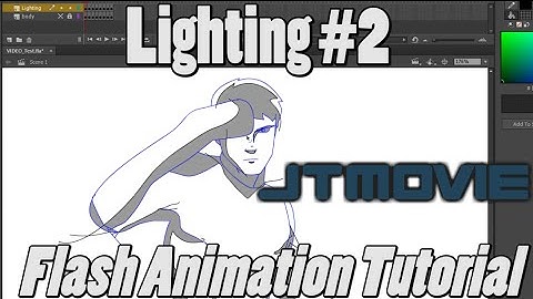 How to add Lighting to Animations #2 | Adobe Flash Tutorial