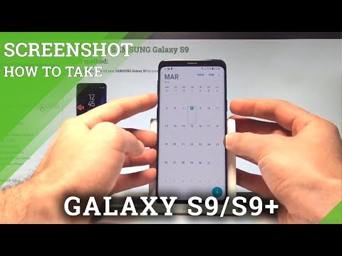 How to Take Screenshot on SAMSUNG Galaxy S9 - Capture Screen