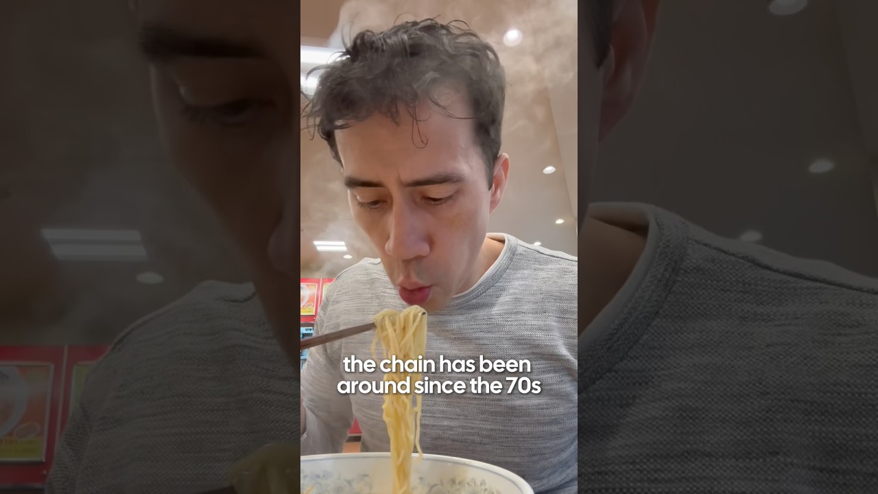Why you should eat at Japan’s chain restaurants… #japanfood #tokyofood #ramen #gyoza