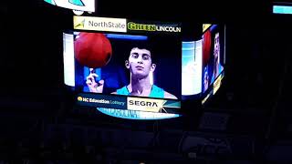 UNC INTRO AND STARTING 5 AGAINST NOTRE DAME AT THE ACC TOURNAMENT
