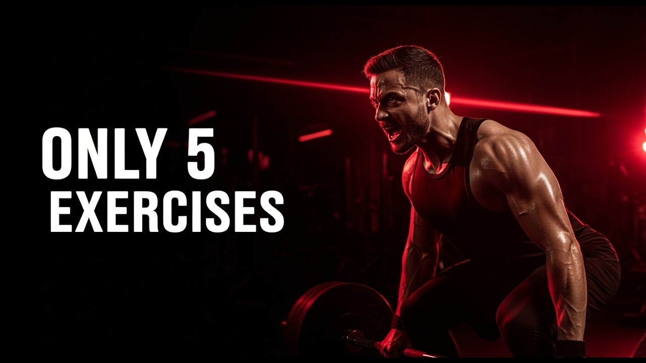 Only 5 Exercises You Need to Build Muscle Fast (Full Guide) - YouTube