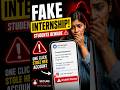 This Fake Internship Scam Is Targeting Students 🚨