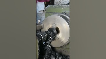 Lathe Machine Working Process #lathe #shorts