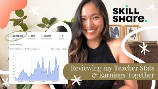 How much I Earned In Two Months Teaching on SkillShare  || Passive Income & SkillShare GIVEAWAY