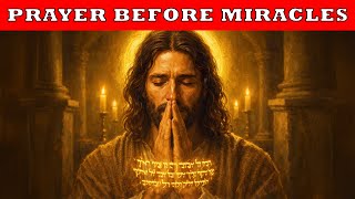 The Prayer Jesus Prayed Before Every Miracle (They Forgot to Teach It)