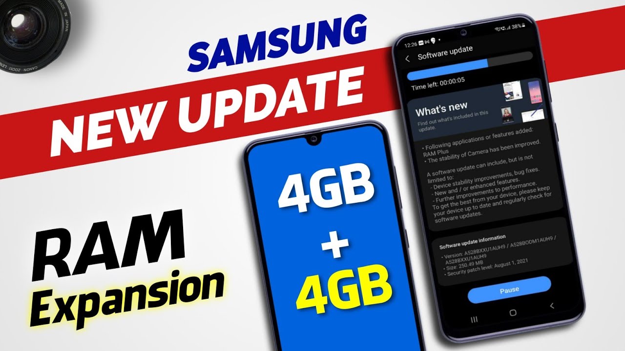 Samsung New update You can increase Ram (4gb+2gb) = 6gb YouTube