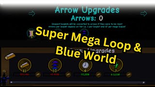 Doing Super Mega Loop and Unlocking Blue World - Grass Cutting Incremental - Roblox