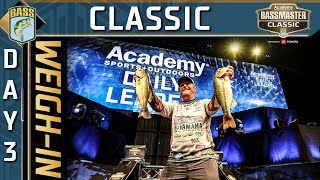 Weigh-in: Day 3 at 2023 Bassmaster Classic