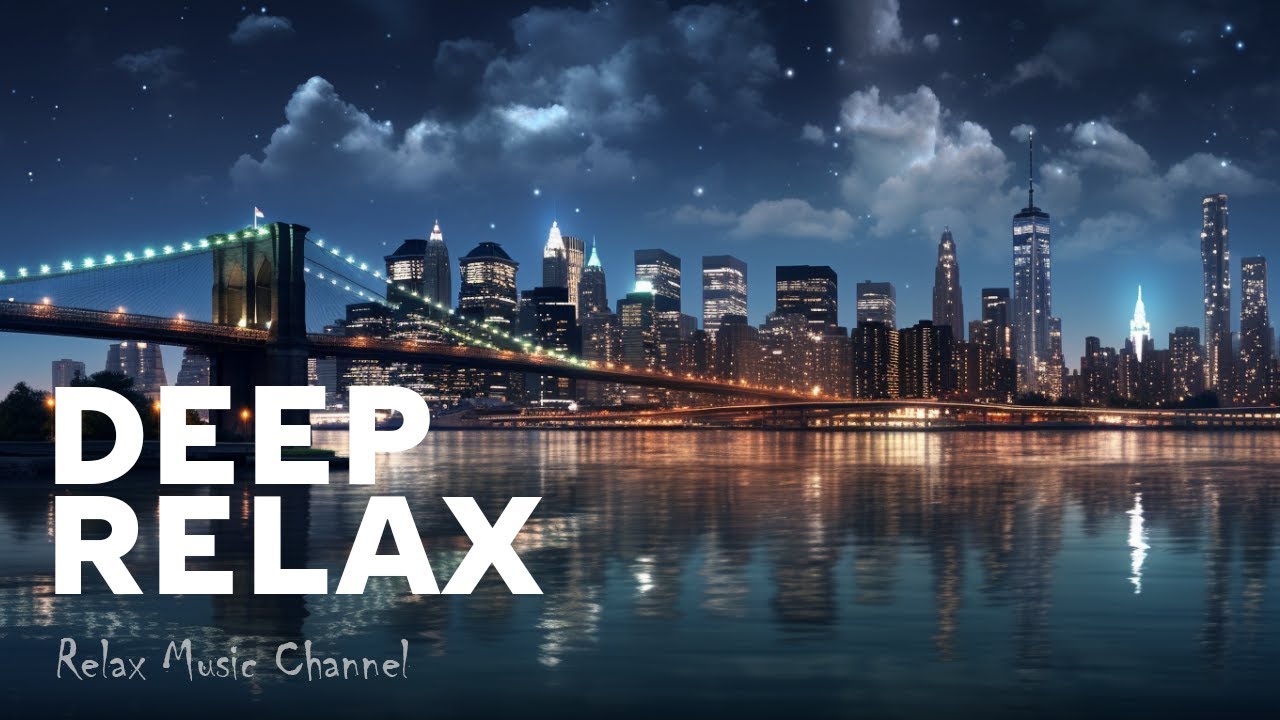 Night City Symphony: Relaxing Meditation Music Amidst Urban Lights | 1 Hour Timelapse