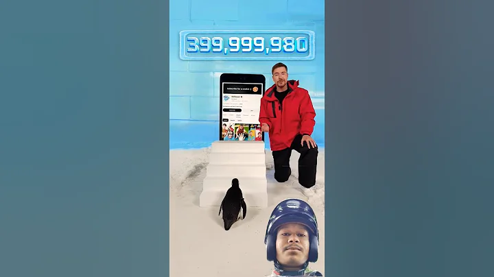 #MrBeast #400Million #Milestone #Youtube Legend #Penguin Fun #Subscribe Now#shots#video
