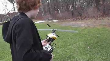 learning to fly helicopters with E-Razor 450