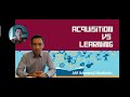 Acquisition vs Learning