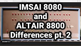 IMSAI 8080 #6 - MITS Altair 8800 vs IMSAI 8080 pt. 2 (killbits)