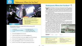 Unit 11 Shakespeare, Where Are You Now