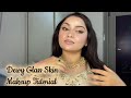 Dewy glass skin Makeup Tutorial | Dewy Makeup Routine | step by step makeup #makeup #makeuptutorial 