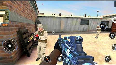 Real secret commando mission - shooting games war _ Android Gameplay #1