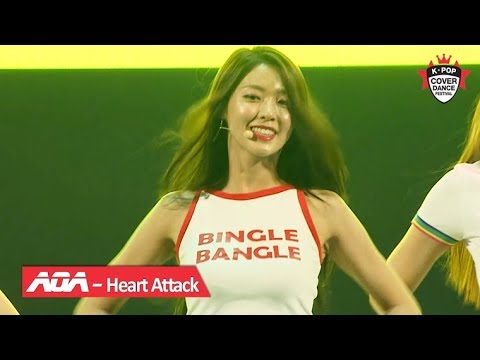 AOA Heart Attack 심쿵해 서울광장 무대 2018 K POP COVER DANCE FESTIVAL