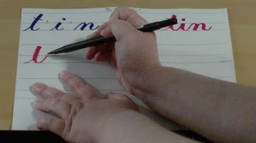 Artful Calligraphy Video 26 - How to Write the Word 