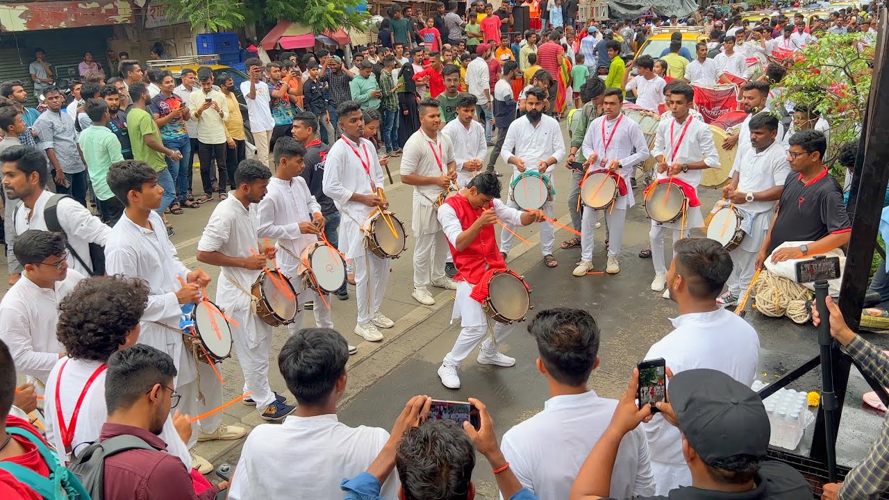 Rajadhiraj Dhol Tasha Pathak | Tardeo Cha Raja Padya Pujan 2022 | Mumbai Ganpati | Ganesh Festival
