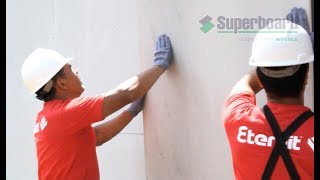 Placas para exteriores Superboard®: Cómo tomar las juntas