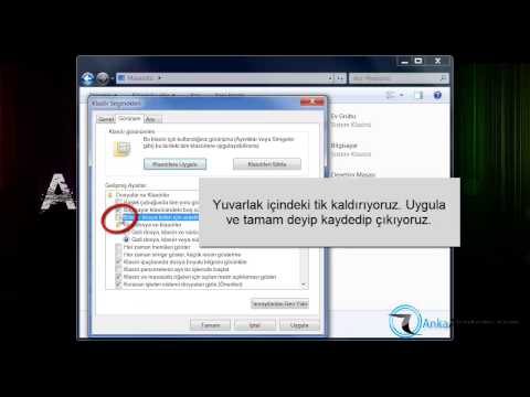 Windows da Dosya Uzantısı Nasıl Değiştirilir ?