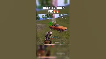 Back to back 1v2s 🔥🔥🔥.                       #bgmi #gaming #pubg #shorts #clutch