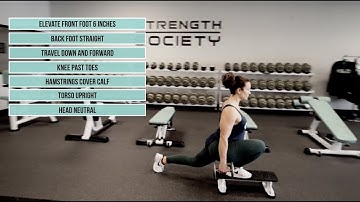 Split Squat - Front Foot Elevated - DB | KILO Exercise Demo