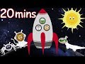 Zoom Zoom Zoom! We're going to the Moon! And lots more Nursery Rhymes! 20 minutes!