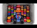 Lot of Disney Pixar Cars Unboxing Review | Disney Pixar Car Driven to Win Racing Car Mobilization