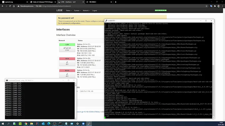 OpenWrt - how to configure connection to the Internet from a HiLink modem