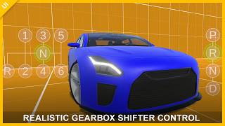 Unity Gearbox Shifter Control – Mobile H-Pattern and PRND - Trailer