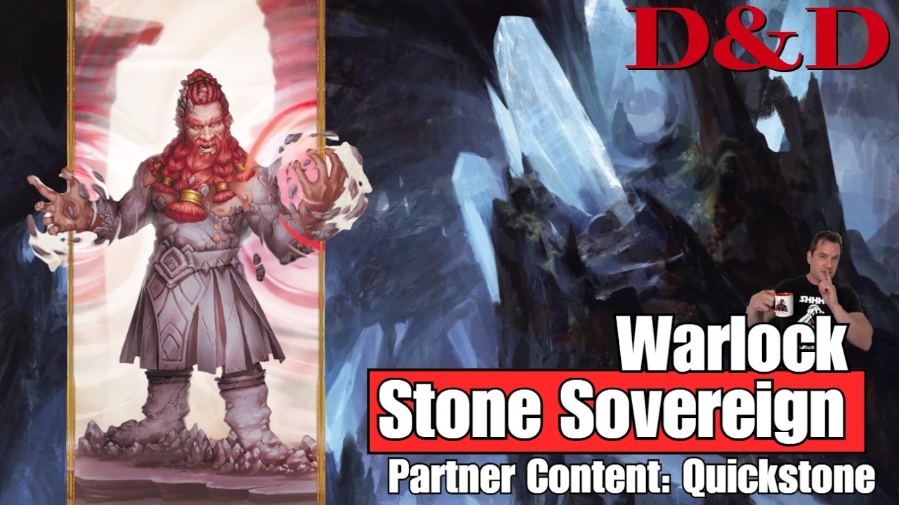 D&D: Stone Sovereign Warlock - Eberron: Quickstone - Partner Content ...