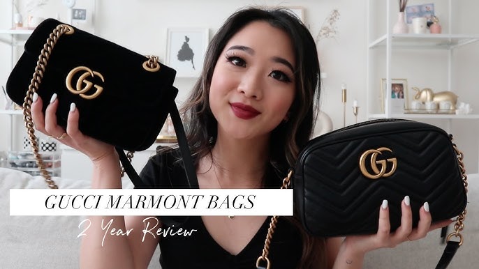 My Honest Review of The Gucci Marmont Mini Bag - Mia Mia Mine