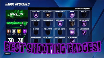 BEST SHOOTING BADGES TO USE ON SHARPSHOOTERS NBA 2K20! DEMIGOD SHARPSHOOTING FACILITATOR GAMEPLAY!!!