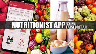 Your Personal Nutritionist using FatSecret API Android Project screenshot 5