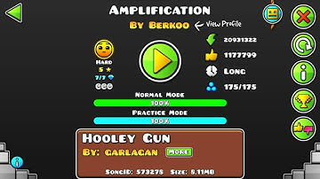 Geometry Dash-Ice Gauntlet Level #1(Amplification) All Coins