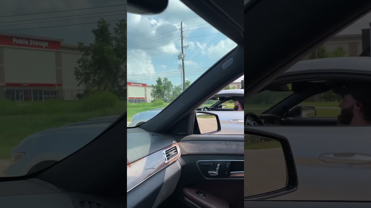 Stock 2014 Mercedes E550 Vs Mustang 5 0 W Slicks And Unknown Mods