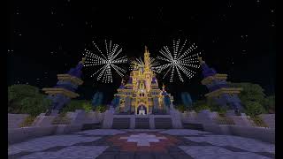 【MINECRAFT | WDW】Magic Kindom Fireworks!!!! #3