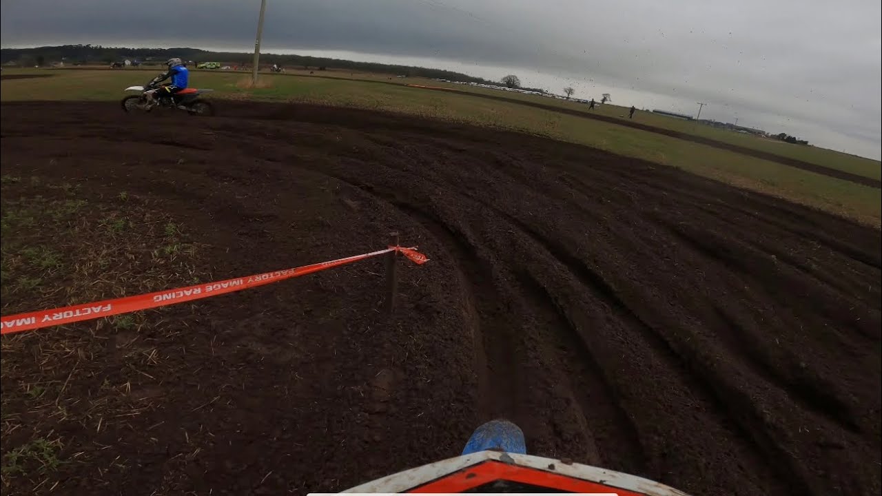 Hadnall Stubble field - Mid Wales Mx - Session 1 - Pt 3 - Tm 300 - GoPro