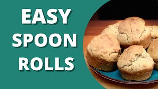 EASY SPOON ROLLS RECIPE | How to make screenshot 3