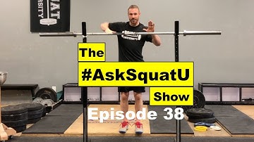 How to Fix Uneven Elbow Position When Back Squatting |#AskSquatU Show Ep. 38|