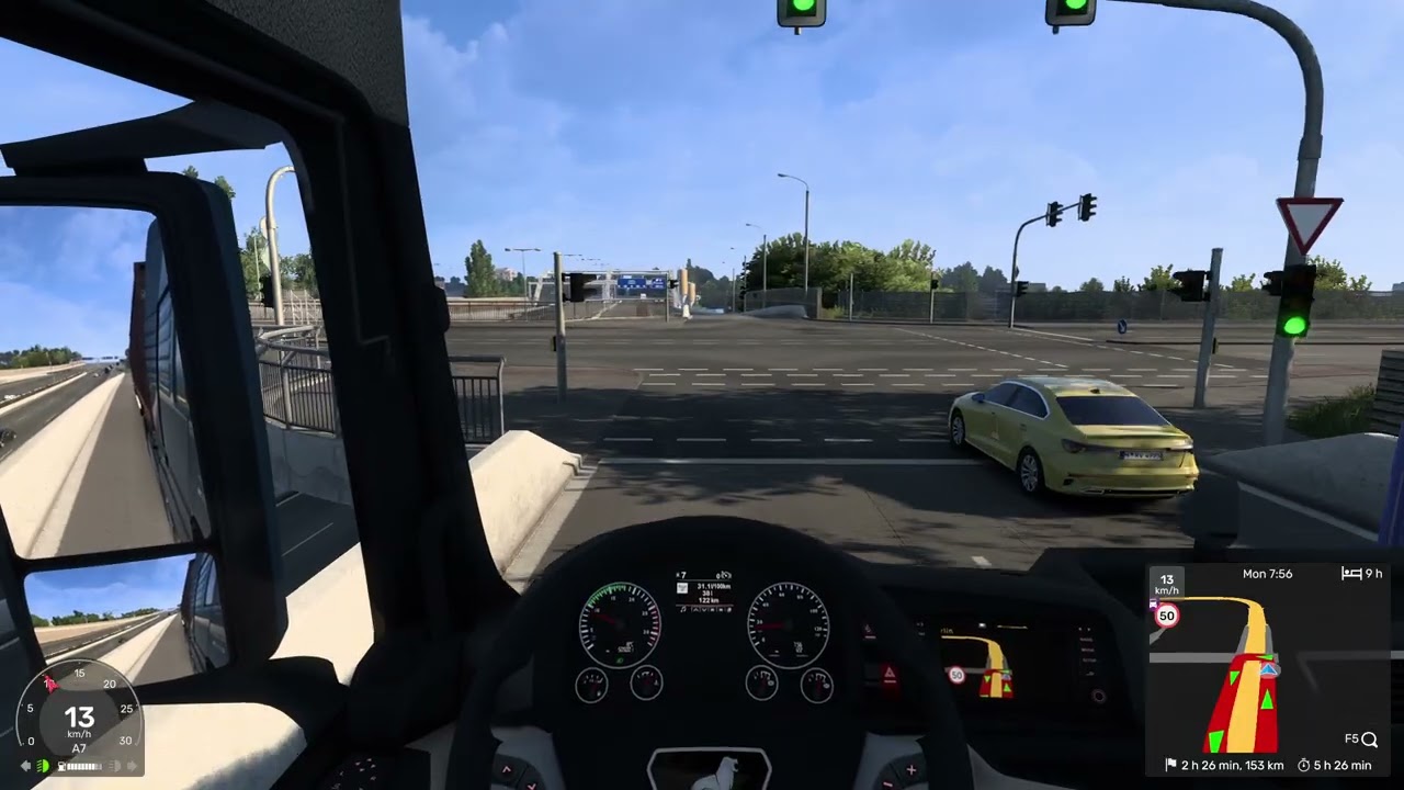 Euro Truck Simulator 2 Delivery carbon black powder across Germany (7 t) №2