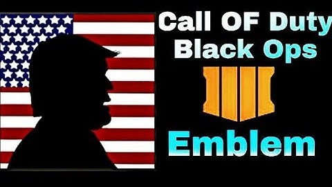 Call of Duty Black Ops 4 Cod Bo4 Emblem Tutorial