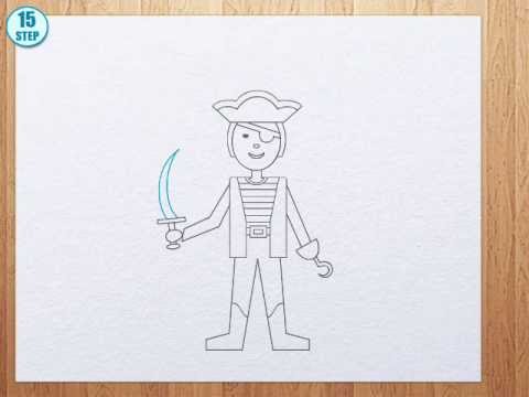 How to Draw Pirates: Easy & Fun Drawing Book for Kids Age 6-8 by Digital  Study