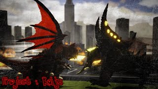 DESTOROYAH VS BAGAN PROJECT KAIJU THE LEGENDARY BATTLE! (Cinematic Fight)