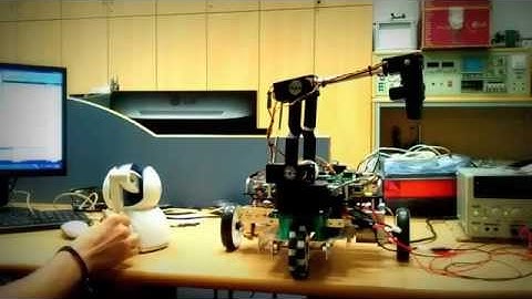Haptic control of robotic arm Lynxmotion AL5D
